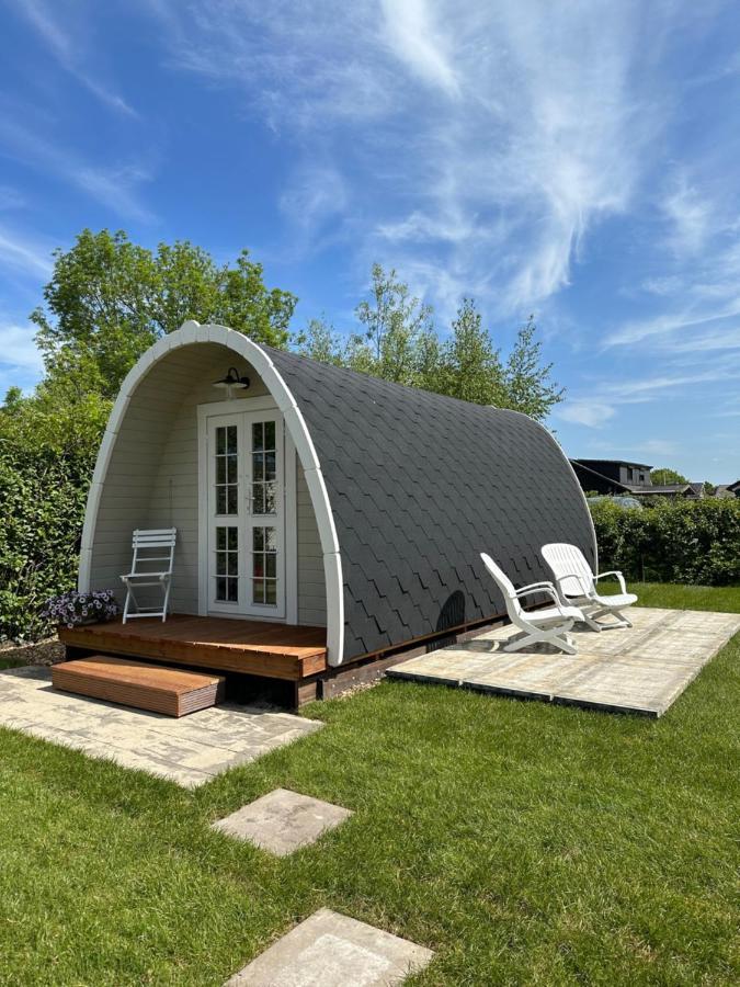 Lodge, Een Super Knus Tiny House, Nabij Vaarwater En Haven! Belt-Schutsloot Zewnętrze zdjęcie