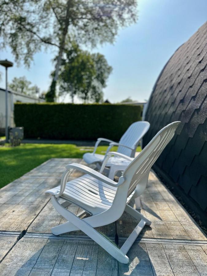 Lodge, Een Super Knus Tiny House, Nabij Vaarwater En Haven! Belt-Schutsloot Zewnętrze zdjęcie